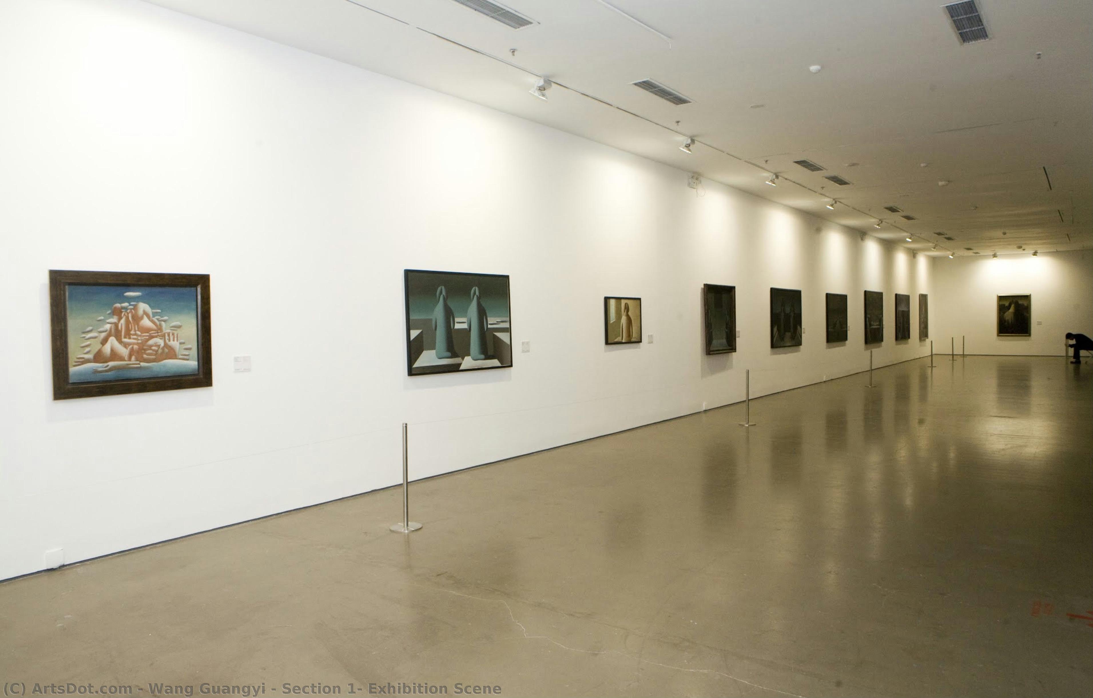 Section 1, Exhibition Scene — Ван Гуанъи