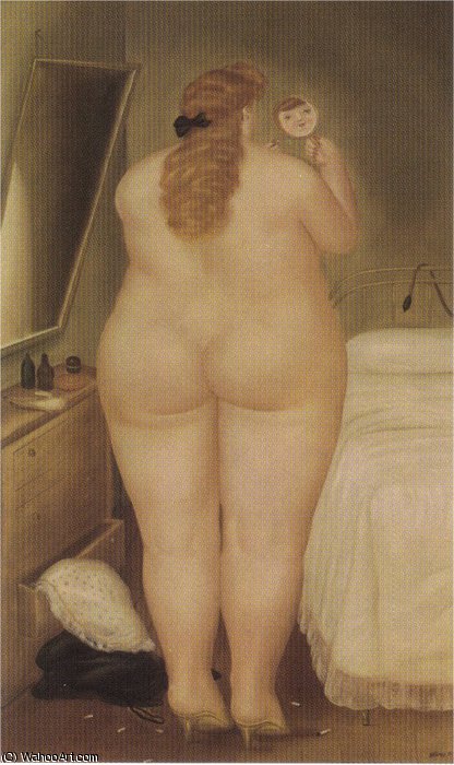 La Toilette Du Matin — Fernando Botero