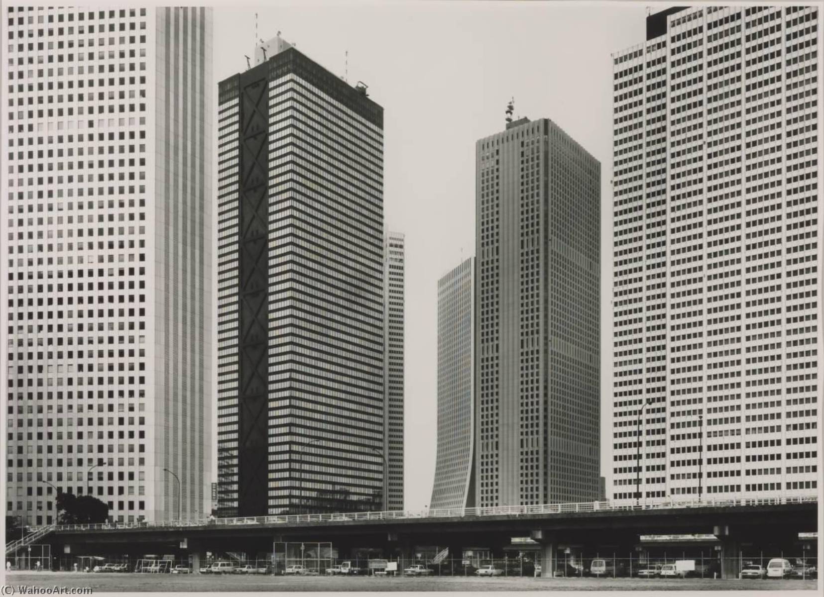 Shinju Ku (skyscrapers), Tokyo 1986 — Thomas Struth