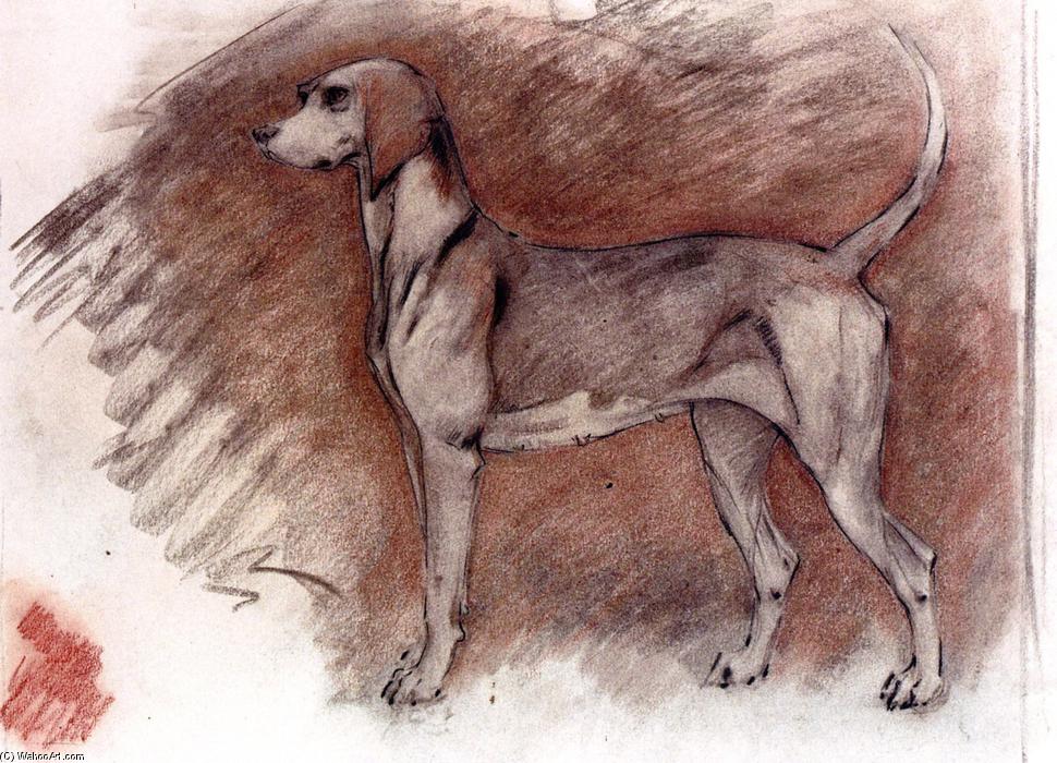Hound At Attention — Robert Polhill Bevan