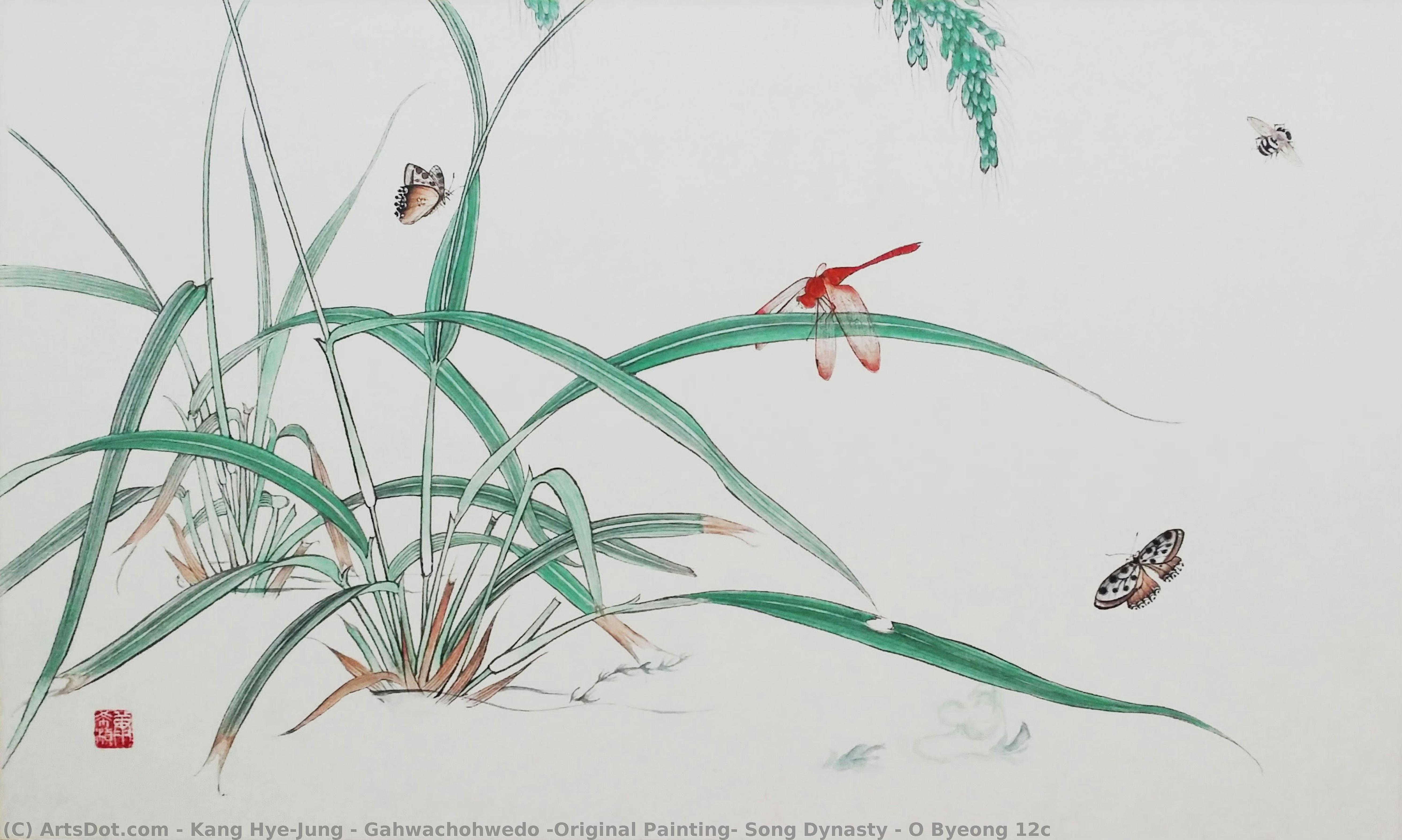 Gahwachohwedo (original Painting) Song Dynasty - O Byeong 12c — Kang Hye-jung