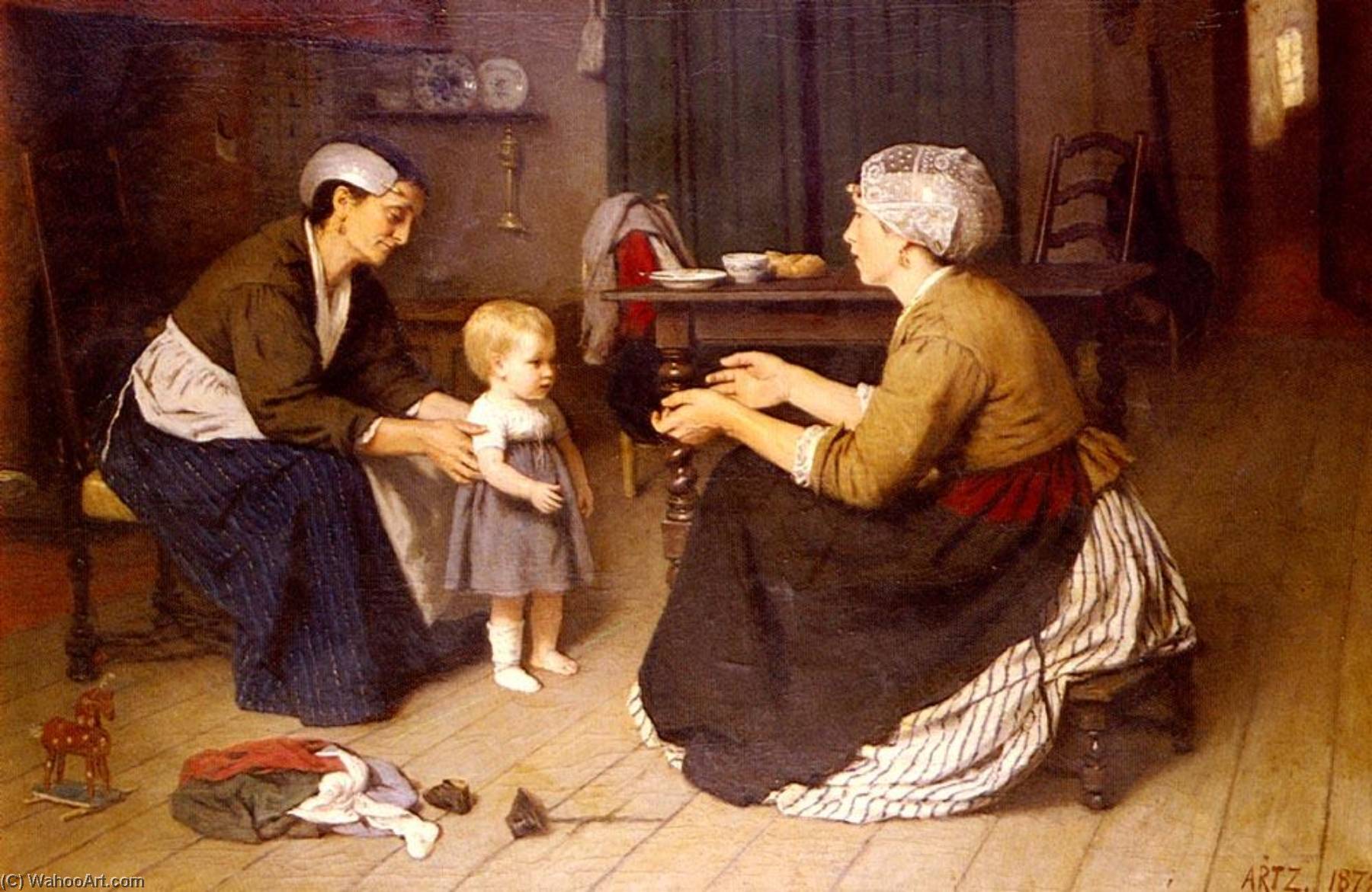 The First Step — Adolph Artz (david Adolf Constant Artz)