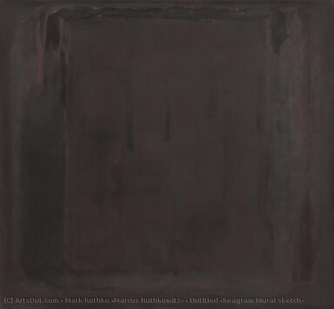 Untitled (seagram Mural Sketch) — Mark Rothko