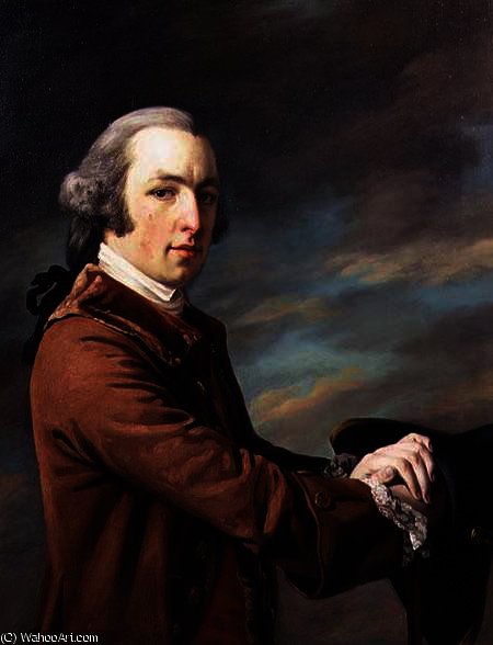 Portrait Of A Gentleman Considered To Be Sir Peter Byrne Leicester Baronet ) — Francis Cotes