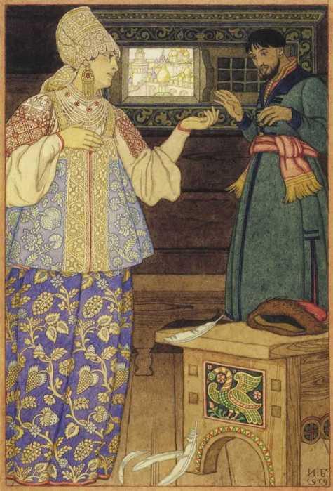 Andrew-shooter And Strelchiha — Ivan Yakovlevich Bilibin
