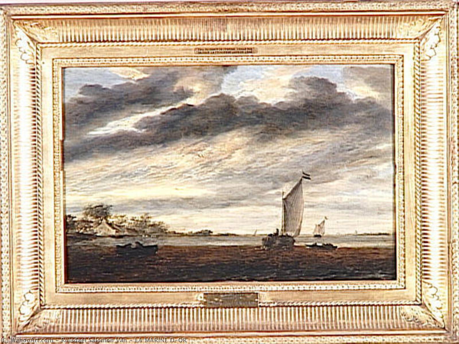 La Marine D'or — Salomon Van Ruisdael