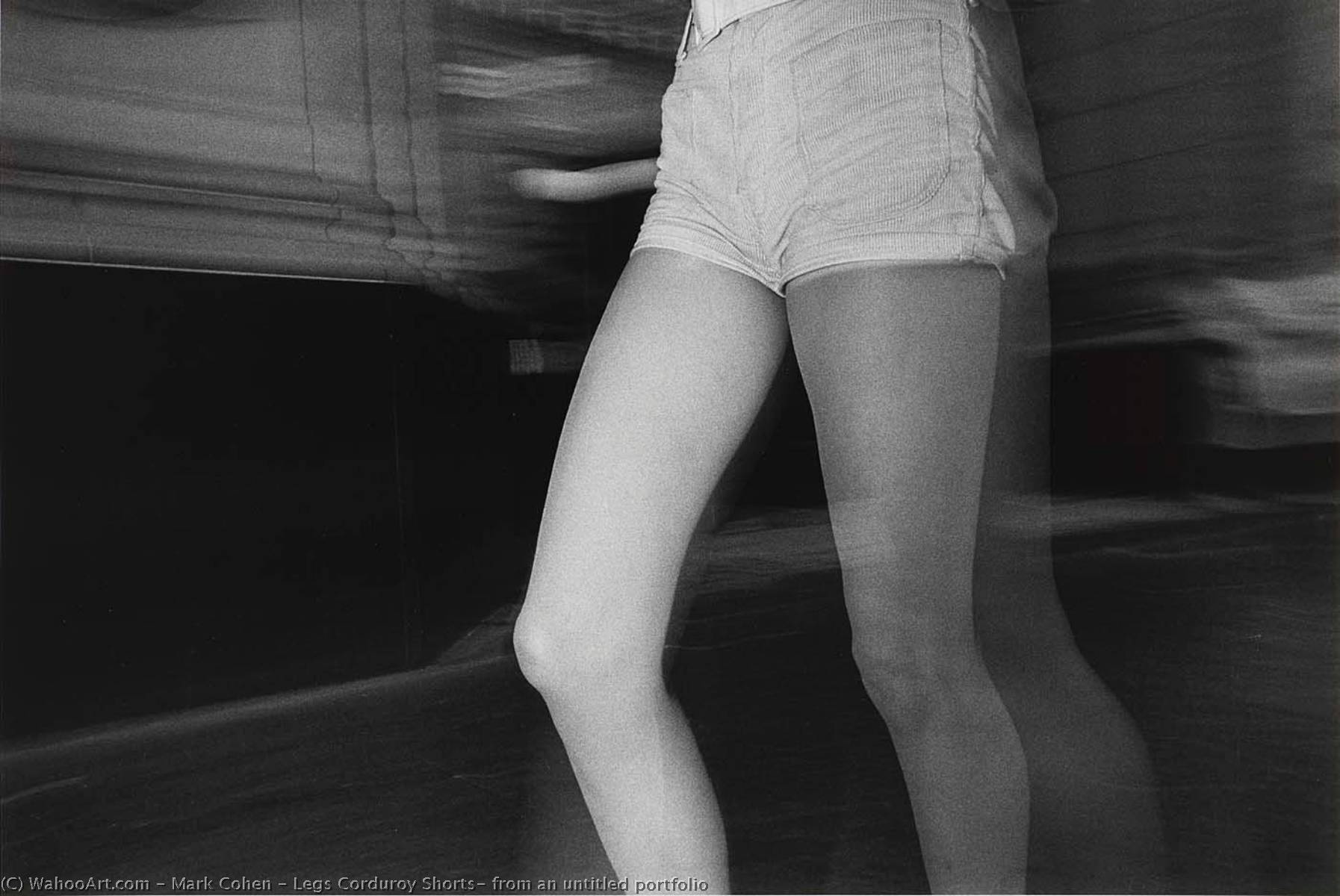 Legs Corduroy Shorts, From An Untitled Portfolio — Mark Cohen