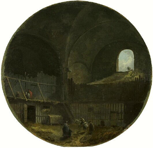 Les Thermes De Julien À Paris — Hubert Robert