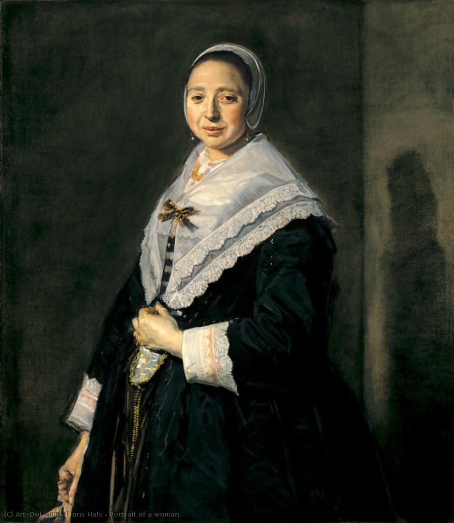Portrait Of A Woman — Frans Hals