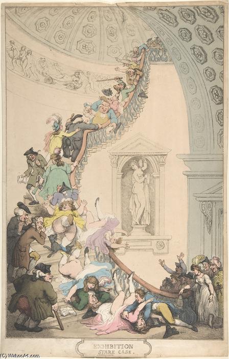Exhibition ''stare'' Case — Thomas Rowlandson