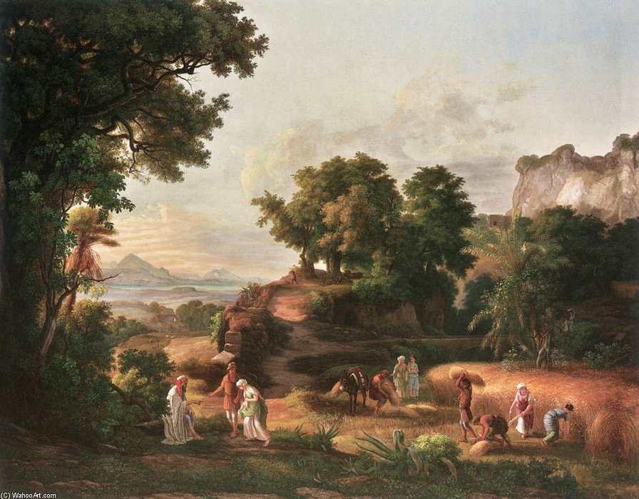 Meeting Of Ruth And Boaz — Karoly Marko The Elder