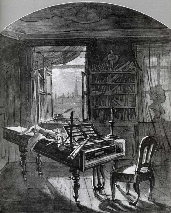Beethoven's Room — Johann Nepomuk Hoechle