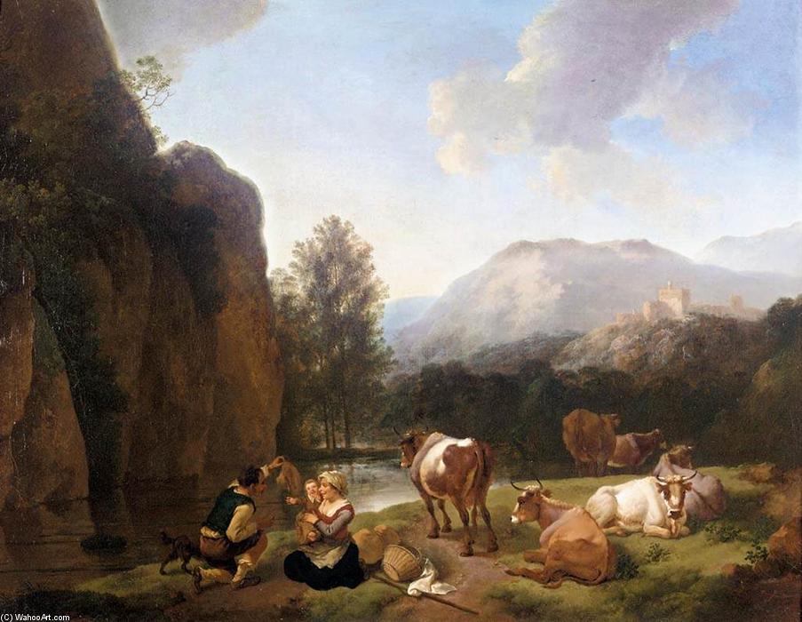 Italianate Landscape — Christian Wilhelm Ernst Dietrich Dietrich