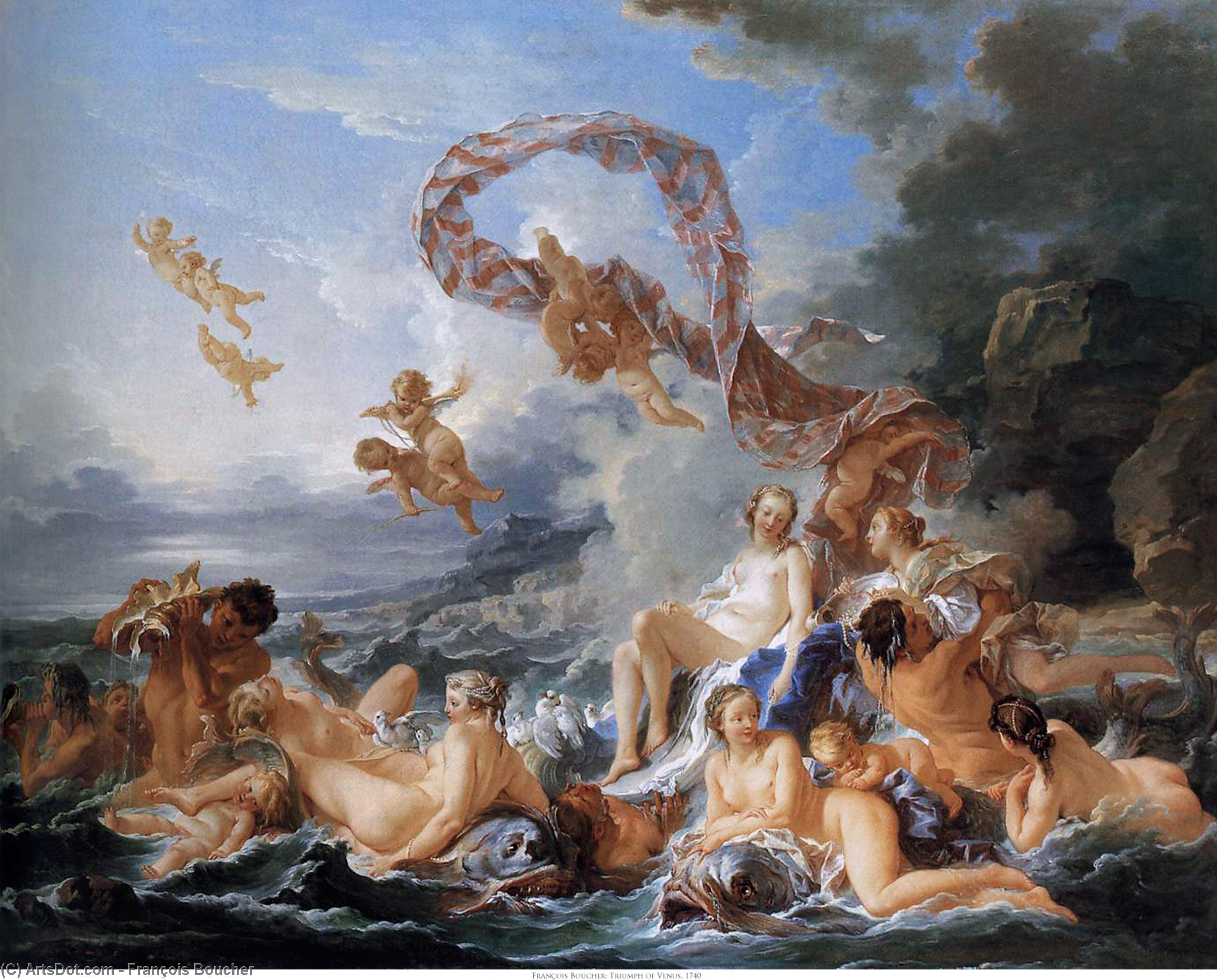 The Birth Of Venus — Франсоа Буше