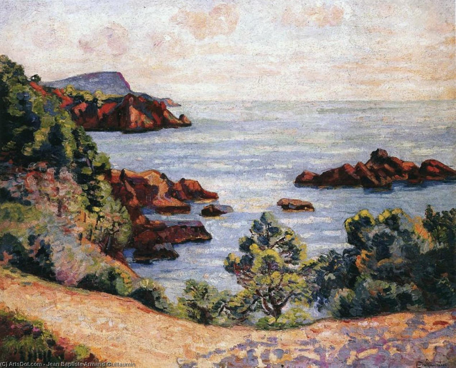 Midday Landscape — Фердинанд Гуилламин