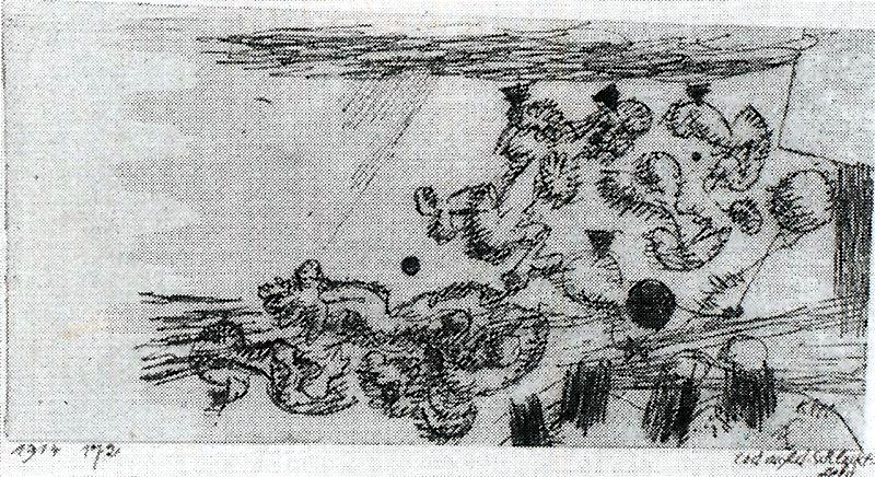 Death On The Battlefield — Paul Klee