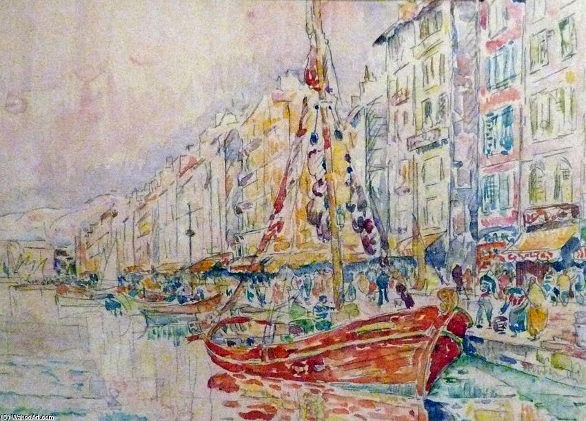 An Old Port Of Marseille — Paul Signac