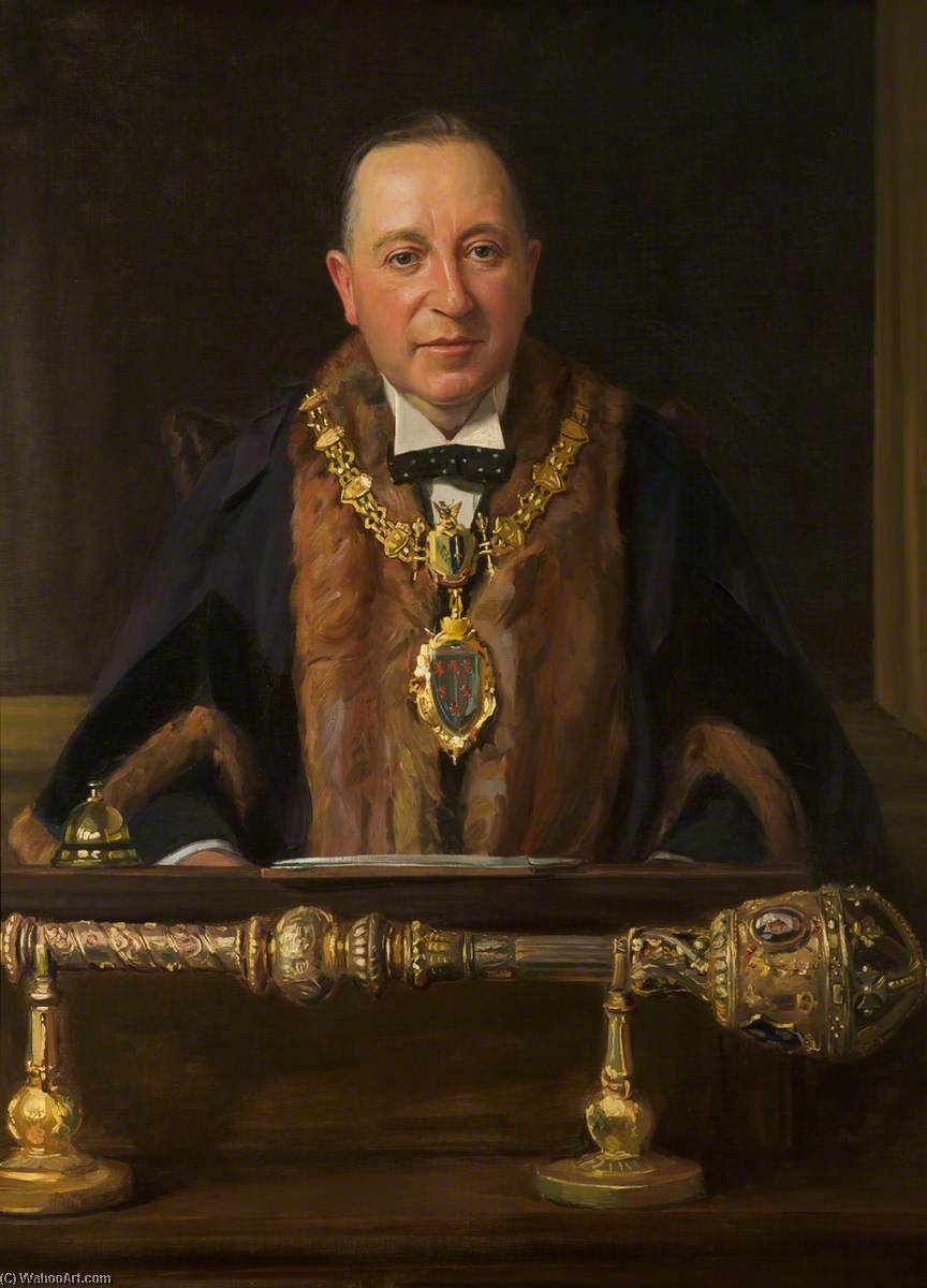 Austin Matthew Crowe, Jp, Mayor Of Warrington (1933–1935) — John Archibald Alexander Berrie