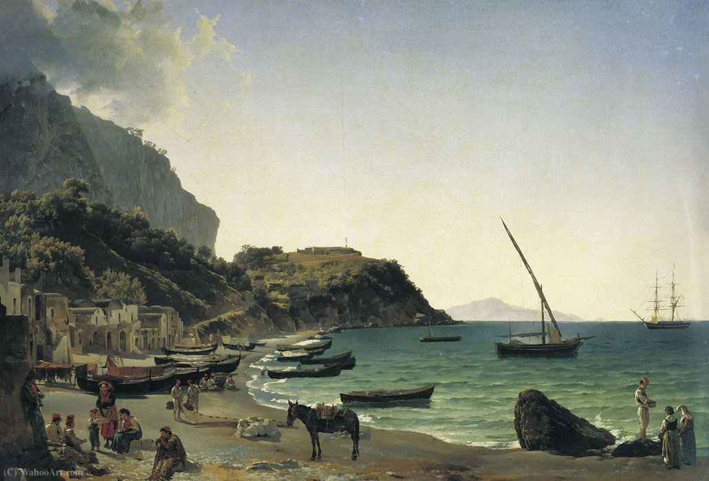 Marina Grande In Capri — Sil'vestr Fedosyevich Shchedrin