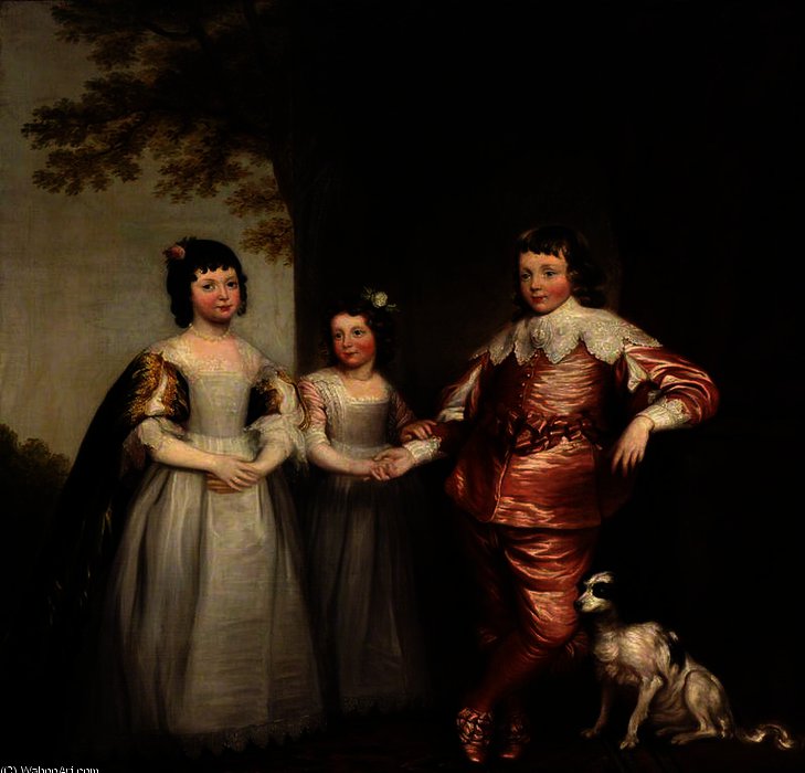 The Woolaston White Children — George Romney