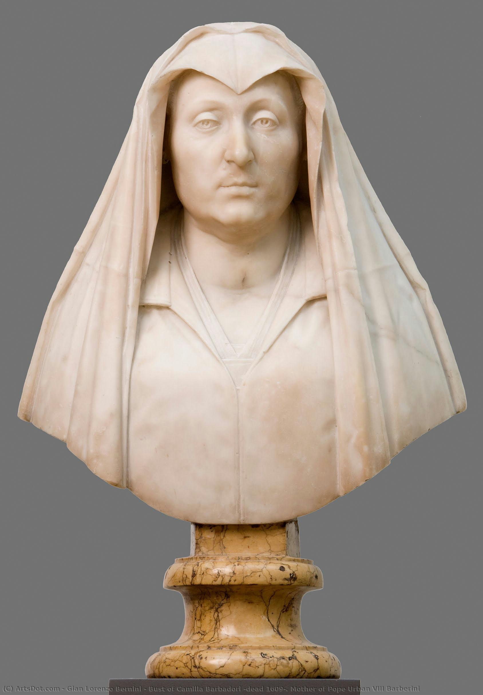 Bust Of Camilla Barbadori (dead 1609). Mother Of Pope Urban Viii Barberini — Gian Lorenzo Bernini