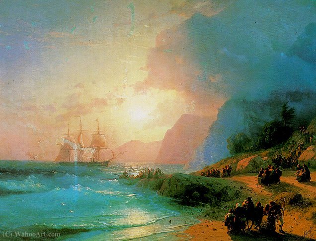 On The Island Of Crete — Ivan Konstantinovich Aivazovsky