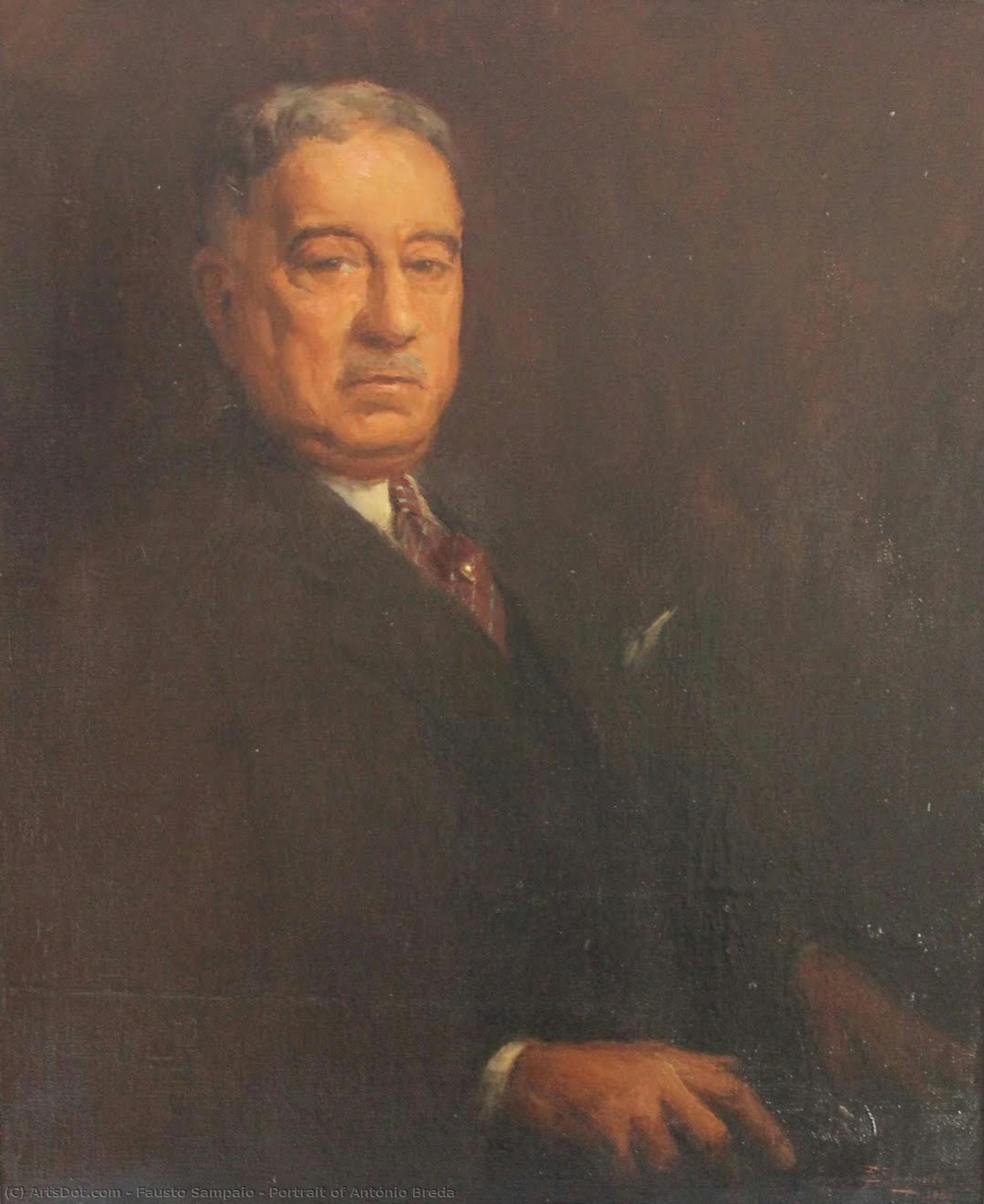 Portrait Of António Breda — Fausto Sampaio