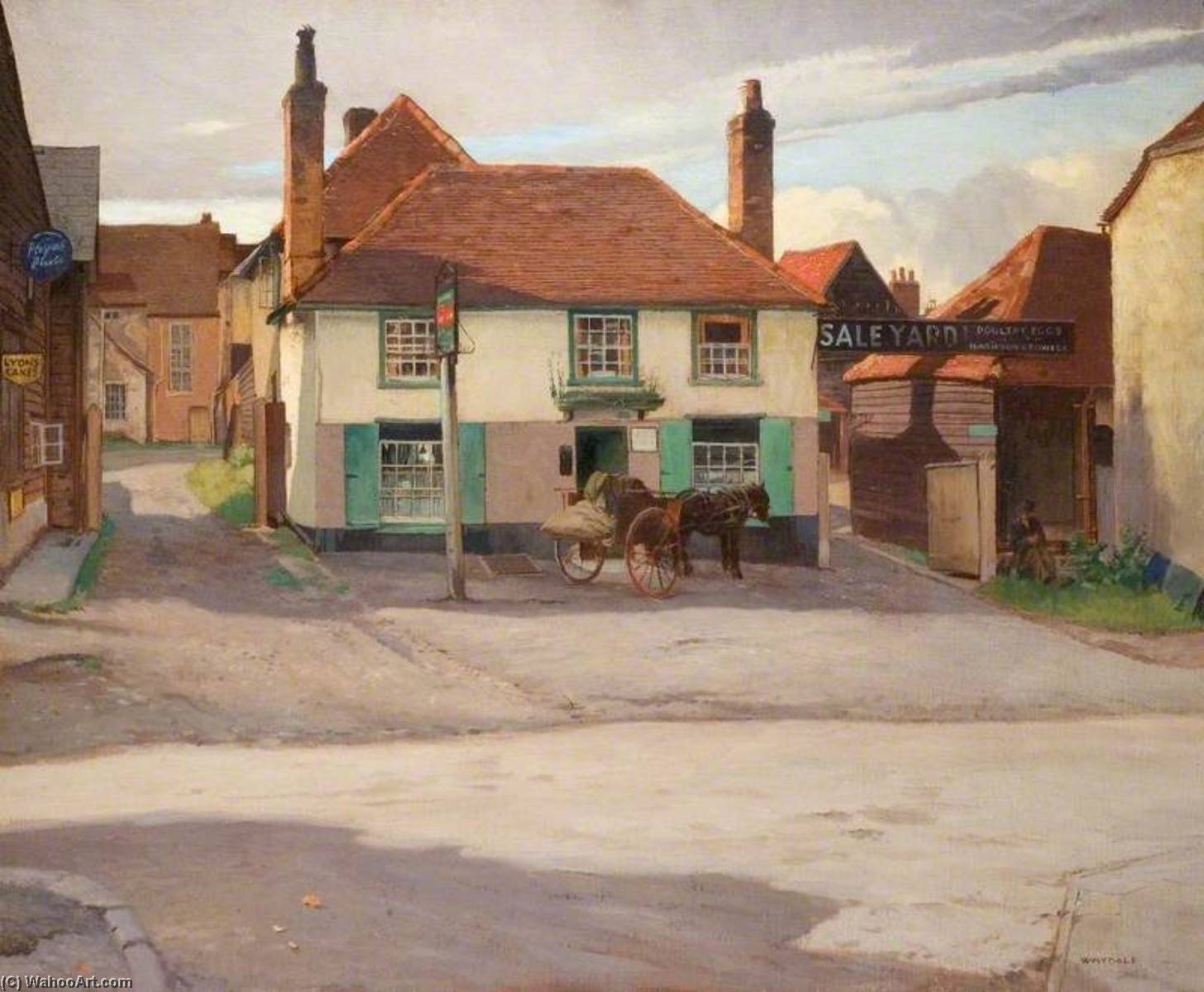 Nash And Rowley Saleyard, Royston — Ernest Herbert Whydale