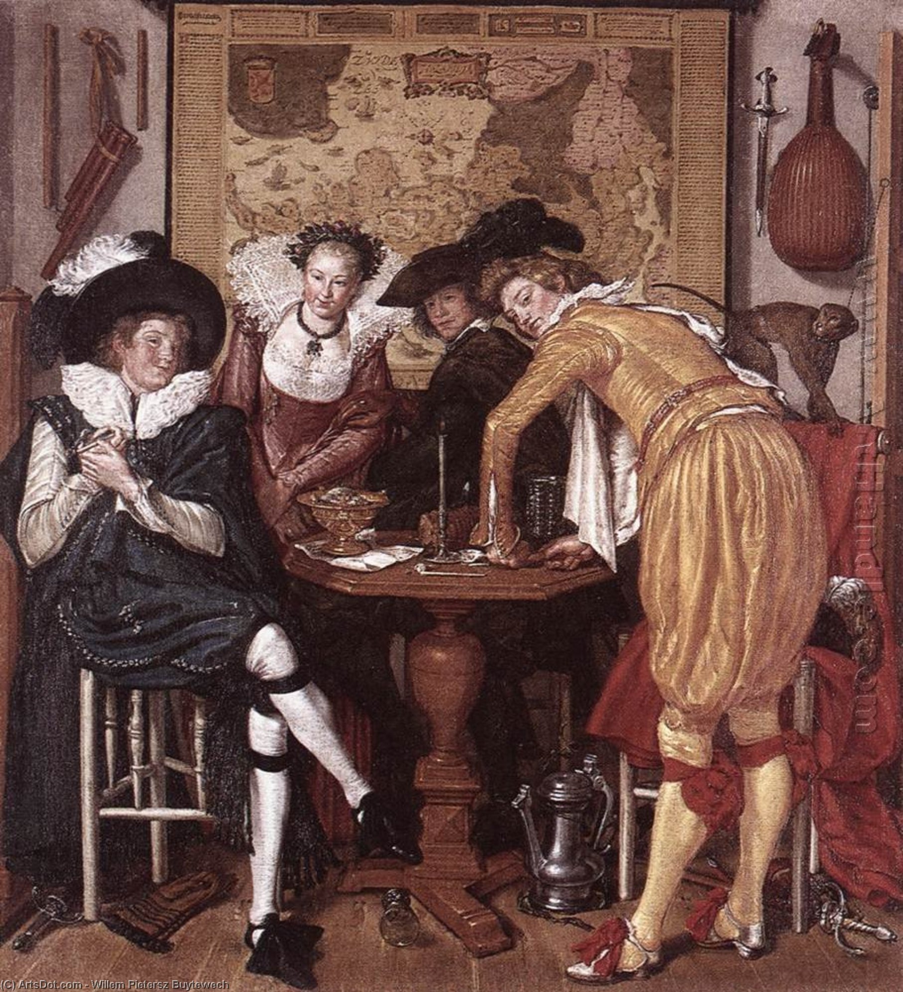 Merry Company_@ — Willem Pietersz Buytewech