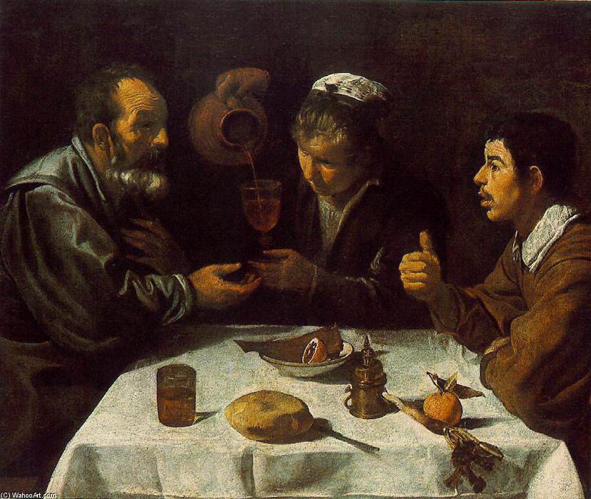 Peasants At The Table (el Almuerzo) — Diego Rodríguez De Silva Y Velázquez
