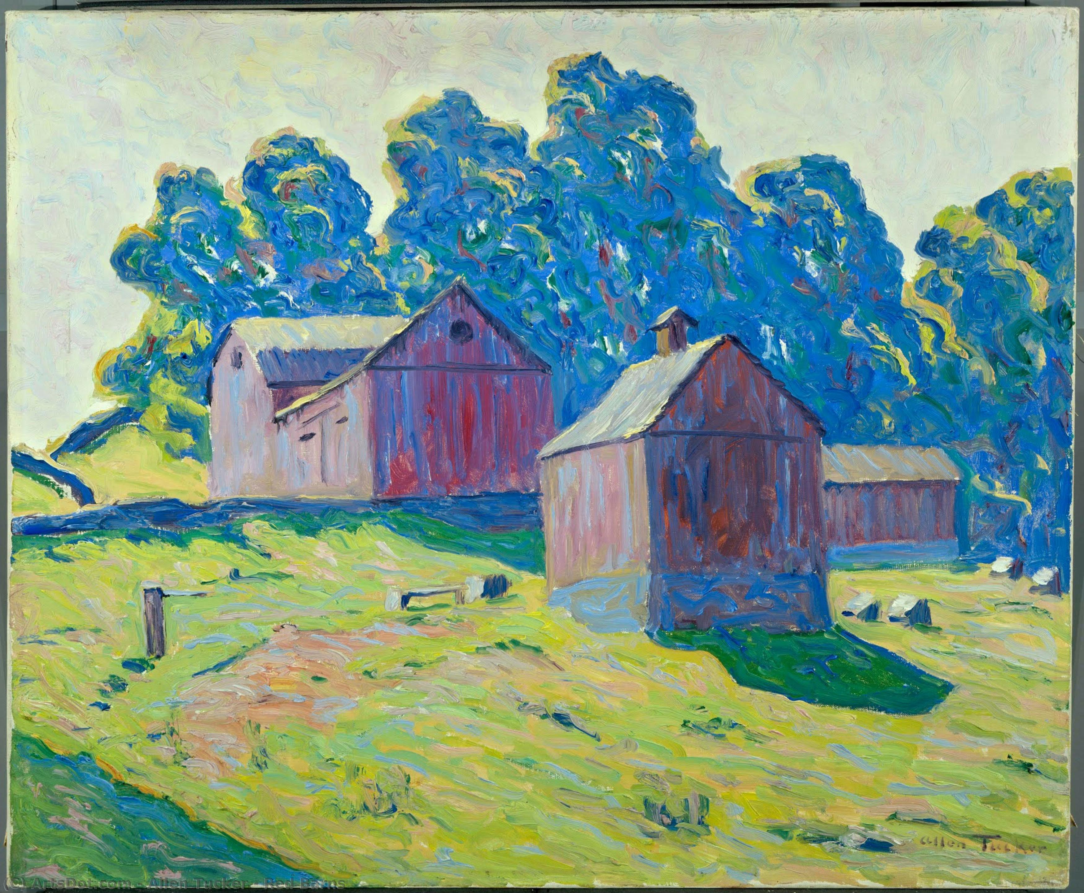 Red Barns — Allen Tucker