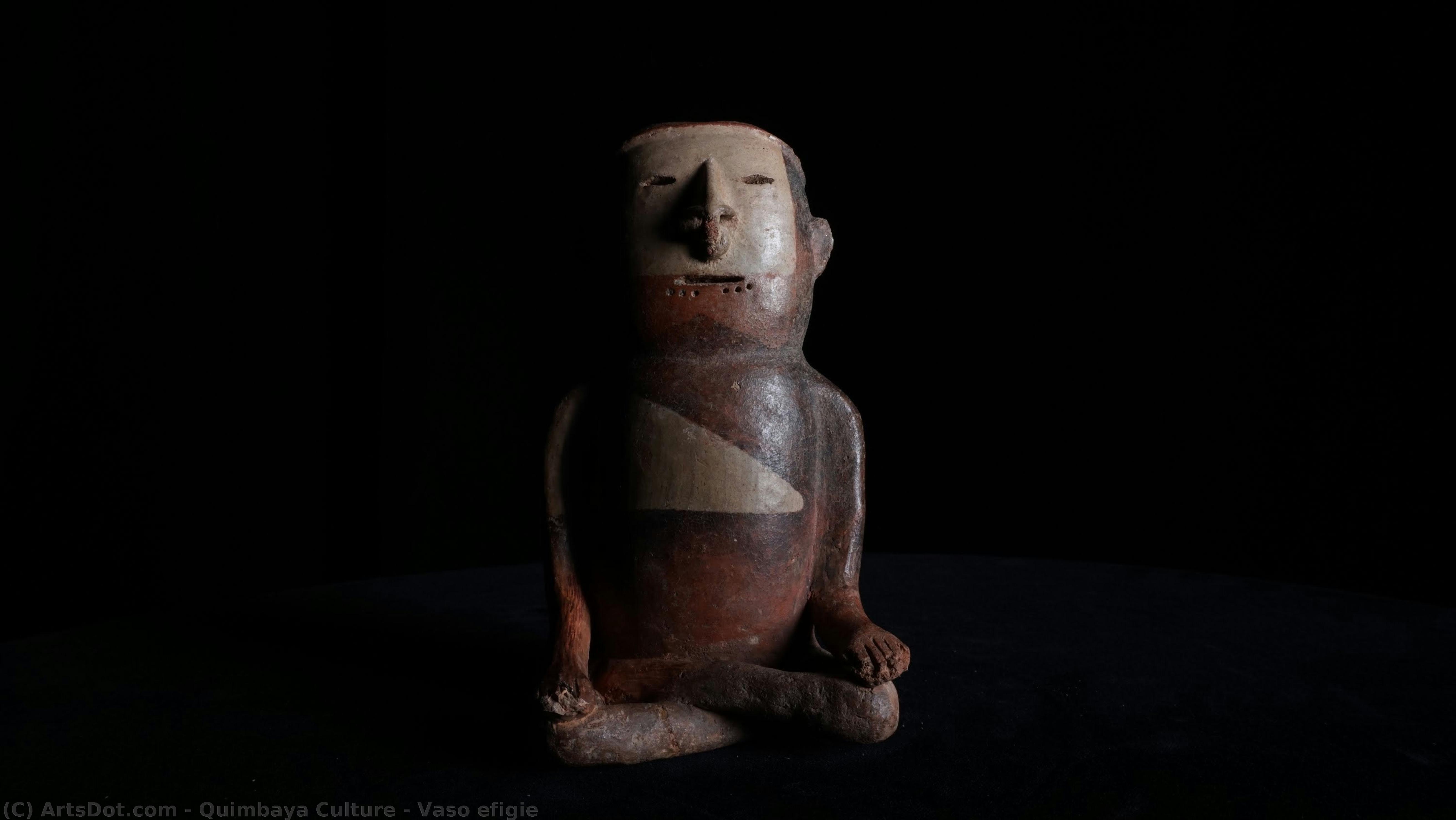 Vaso Efigie — Quimbaya Culture