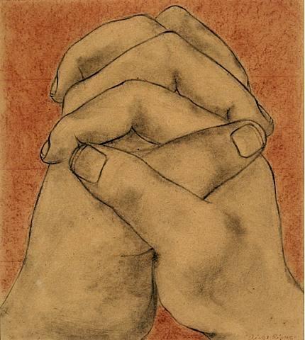 Clasped Hands — ディエゴ・リベラ