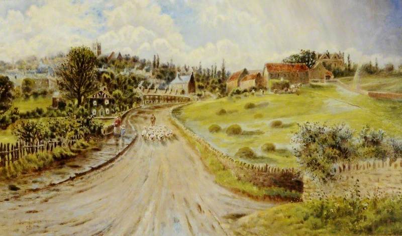 Kimberworth, South Yorkshire (from A Sketch Made In 1902) — Henry A Smitheman