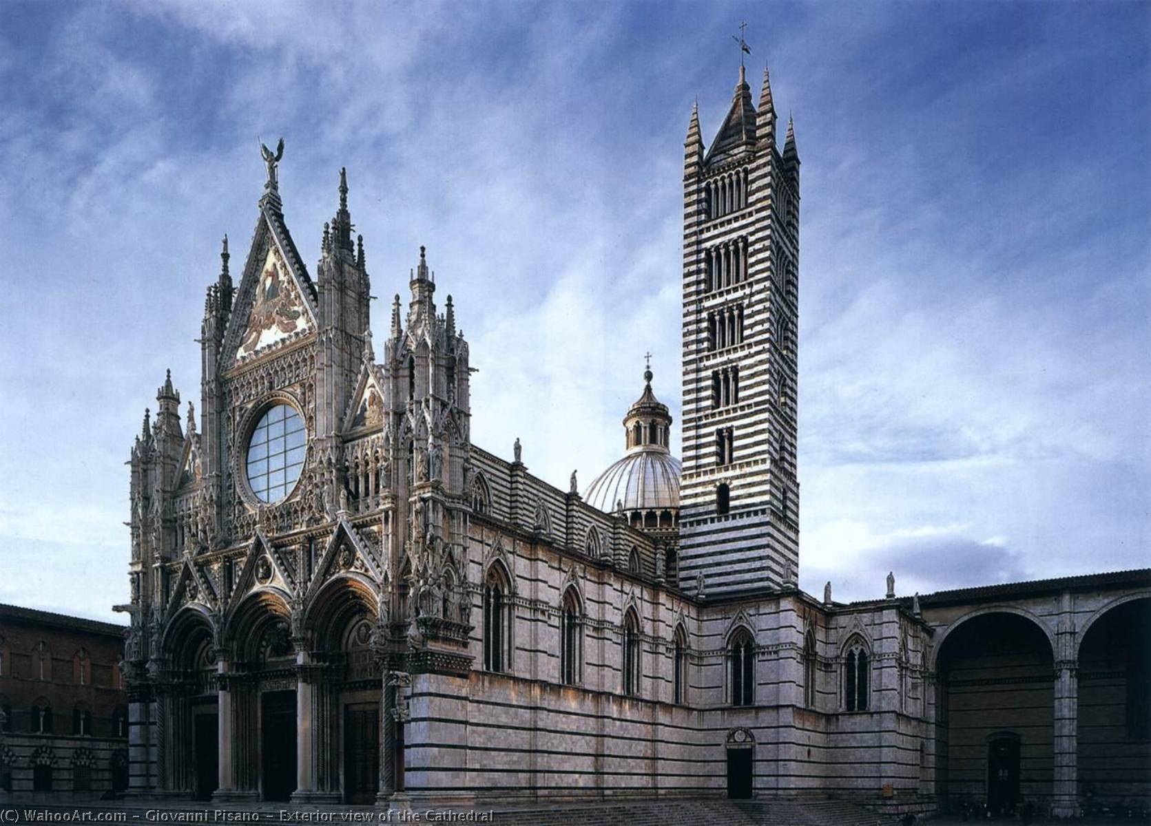 Exterior View Of The Cathedral — Giovanni Pisano