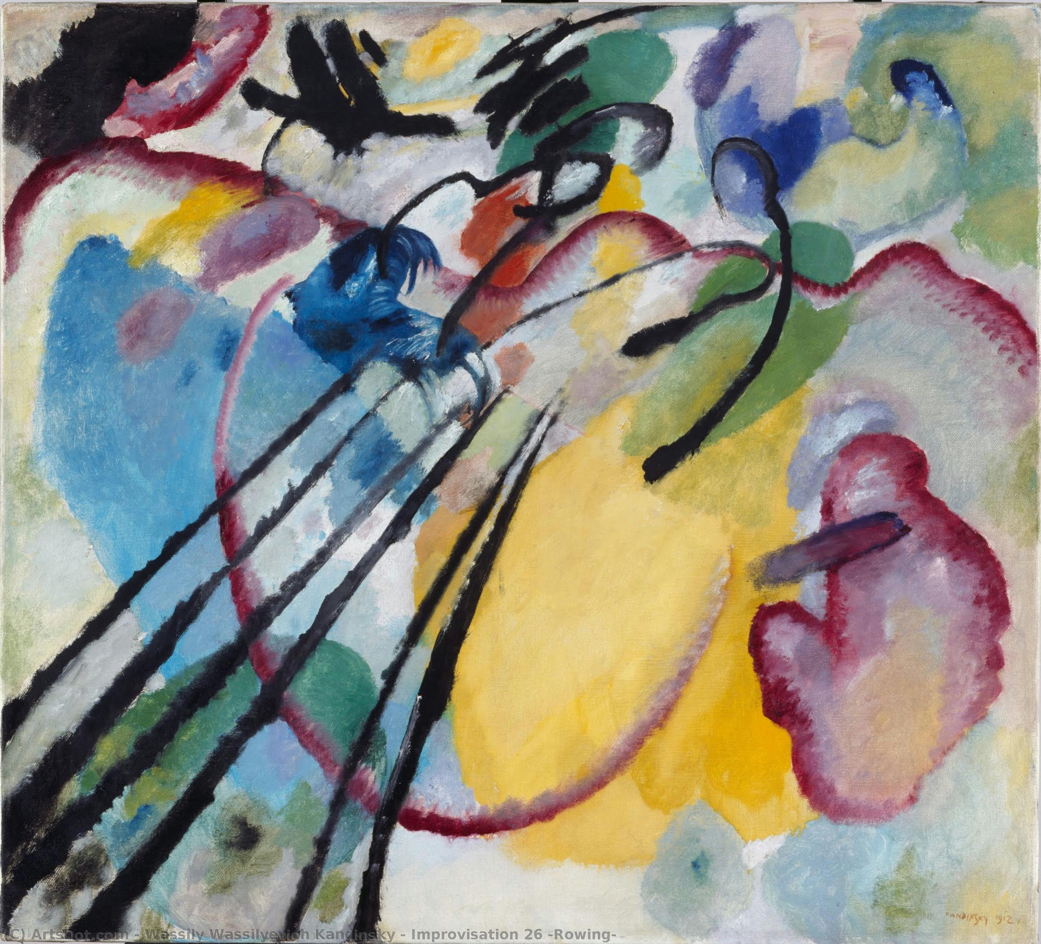 Improvisation 26 (rudern) — Wassily Wassilyevich Kandinsky