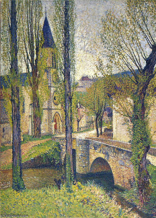 Church In Labastide — Henri Jean Guillaume Martin