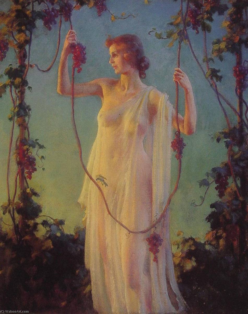 Fall Sunshine — Charles Courtney Curran