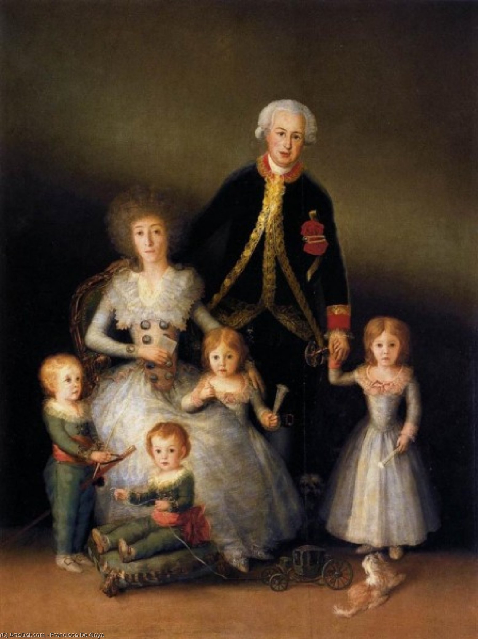 The Family Of The Duke Of Osuna — Francisco José De Goya Y Lucientes