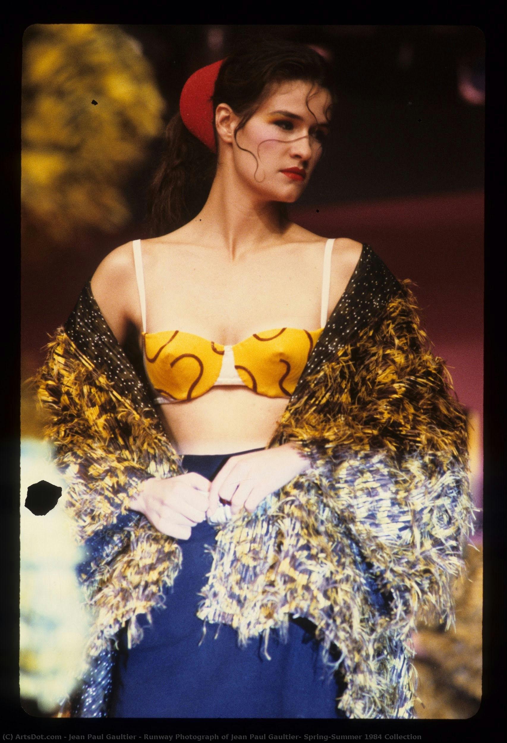 Runway Photograph Of Jean Paul Gaultier, Spring/summer 1984 Collection — Jean Paul Gaultier