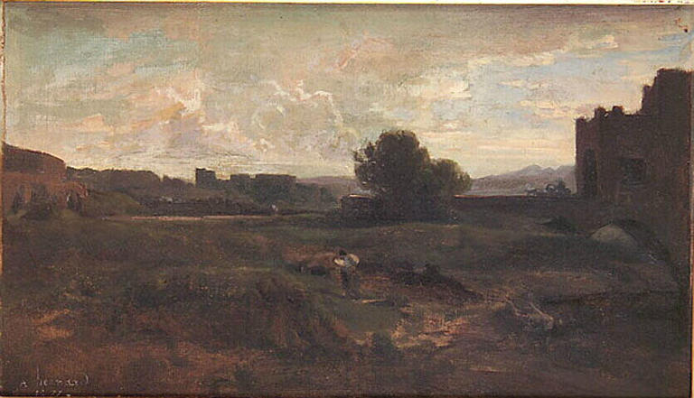 Campagne À La Sortie Du Village De Norma — Bernard Armand