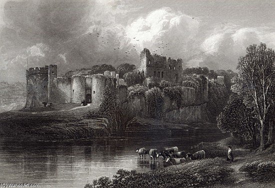 Chepstow Castle — Edmund Morison Wimperis