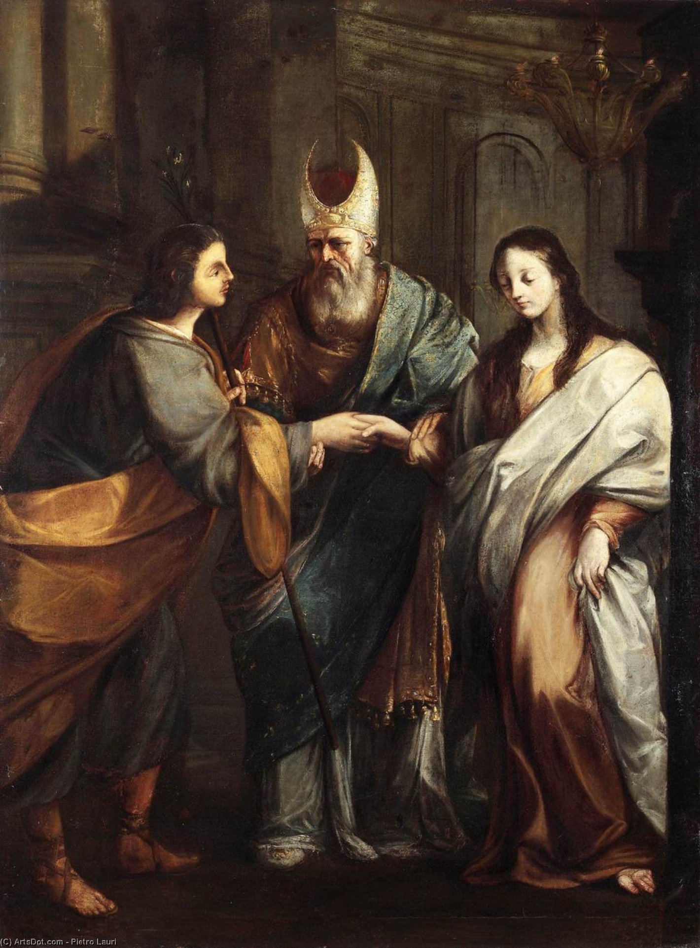 The Marriage Of The Virgin — Pietro Lauri