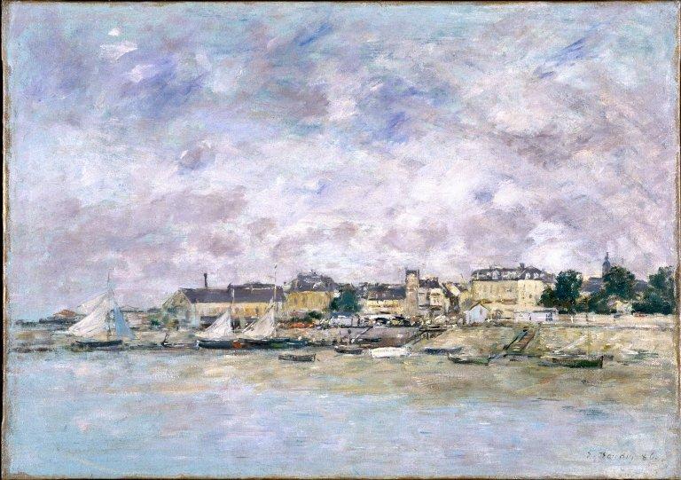The Port, Trouville — Eugène Louis Boudin