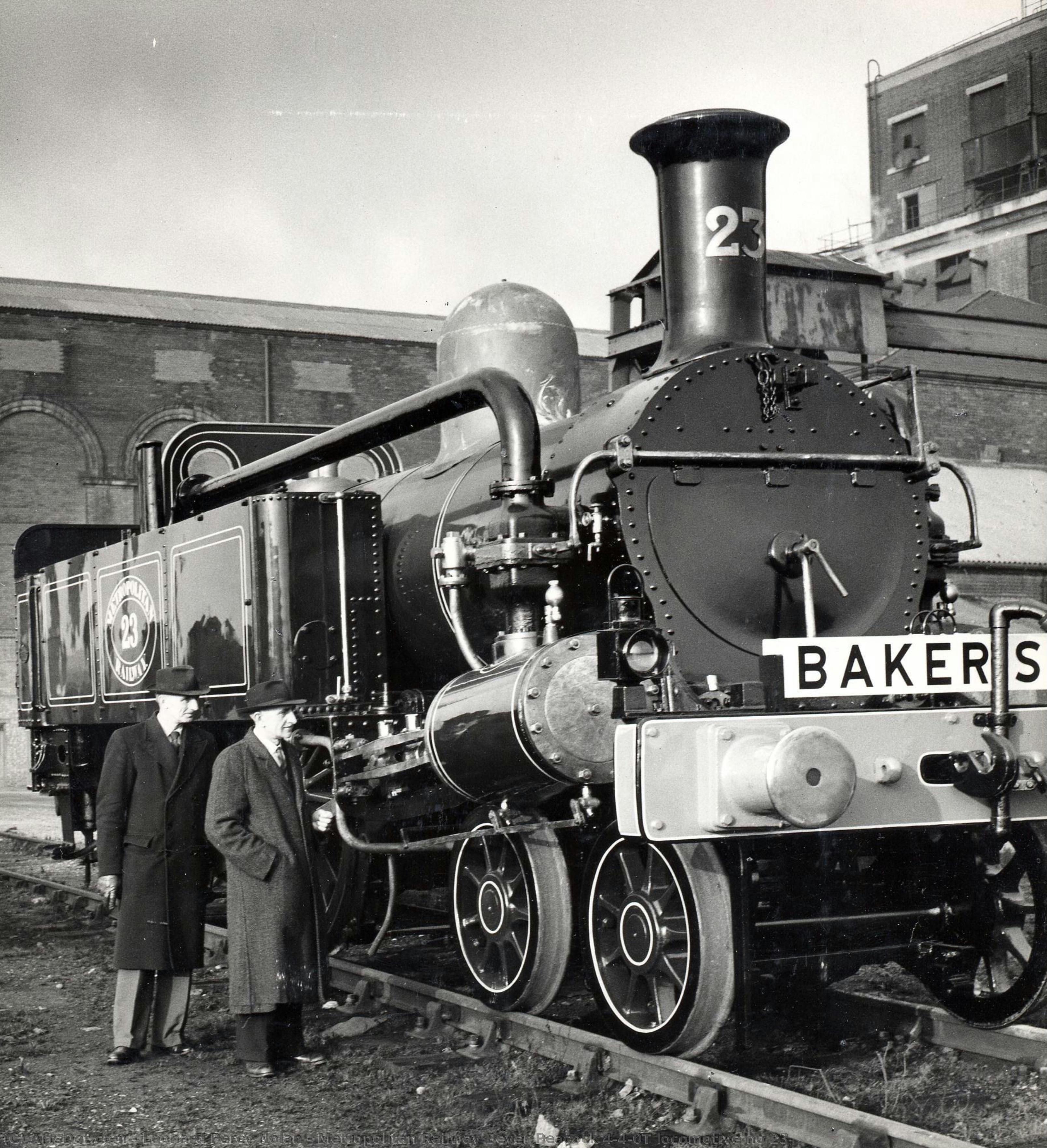 Metropolitan Railway Beyer Peacock 4-4-0t Locomotive No 23 — Leonard Percy Nolan