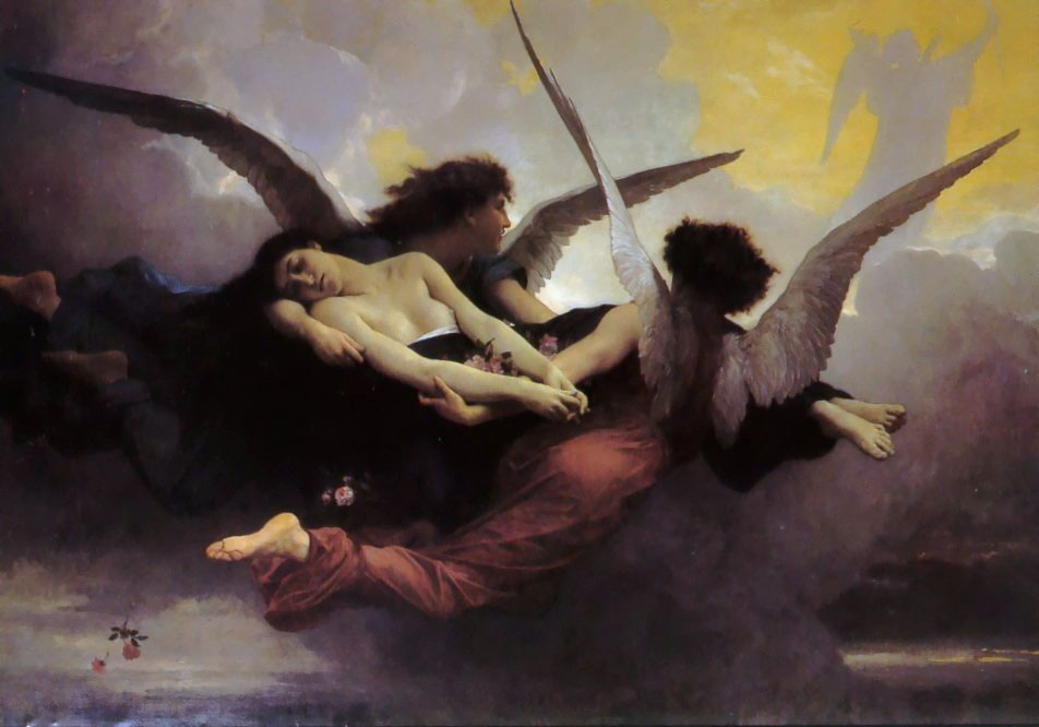 Soul Carried To Heaven — William-adolphe Bouguereau