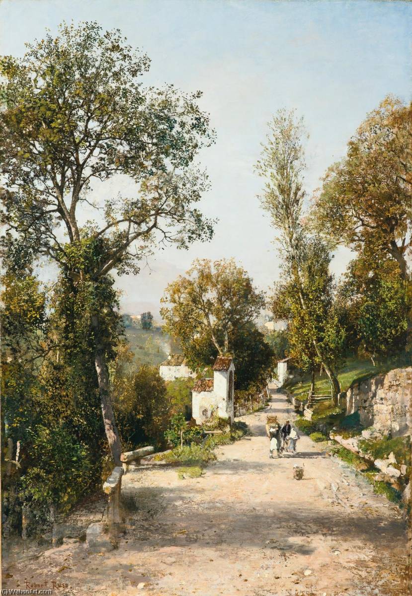Motiv Aus Südtirol (landscape In South Tyrol) — Robert Russ