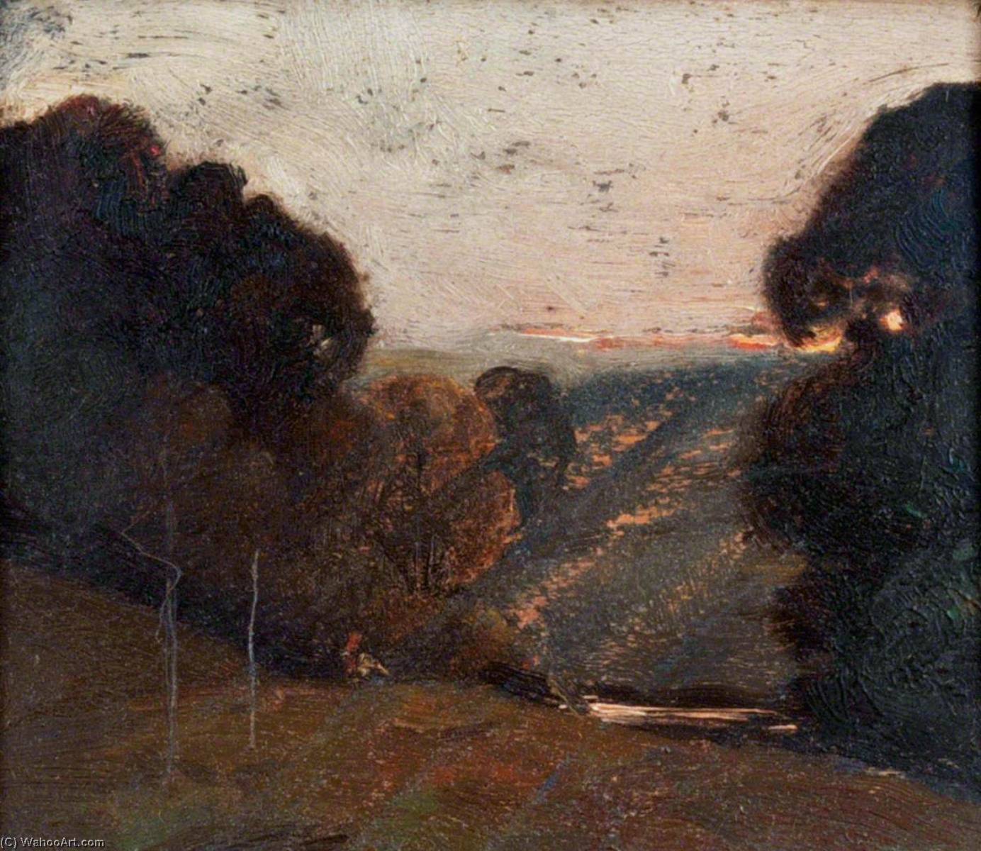 Vista Between Trees — Бенджамин Хотон