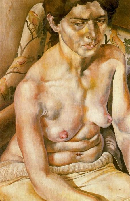Seated Nude — スタンリー・スペンサー