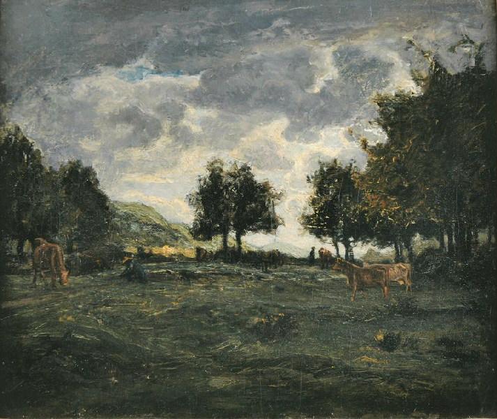 Paysage Du Lyonnais — Carrand Louis Hilaire